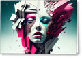 Beauty in Chaos Greeting Card by JB Studio â€” main product image