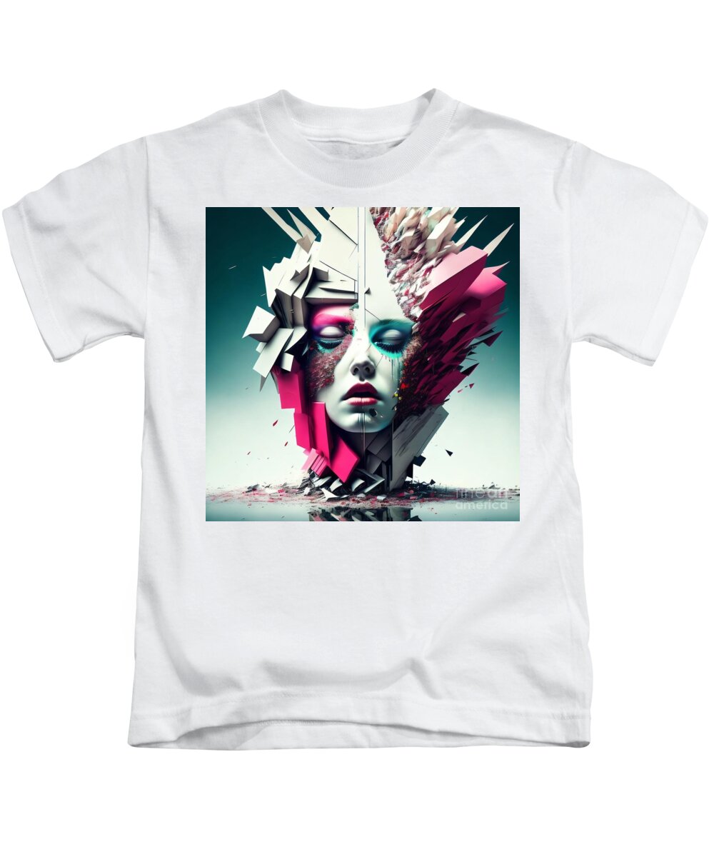 Beauty in Chaos Kids T-Shirt by JB Studio â€” main product image