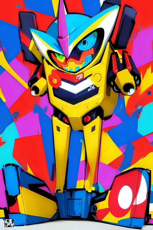 Buzzy Blip Art Print by JB Studio â€” main product image