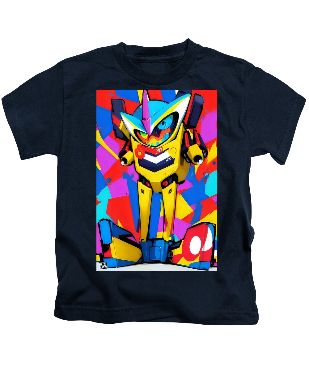 Buzzy Blip Kids T-Shirt by JB Studio â€” main product image