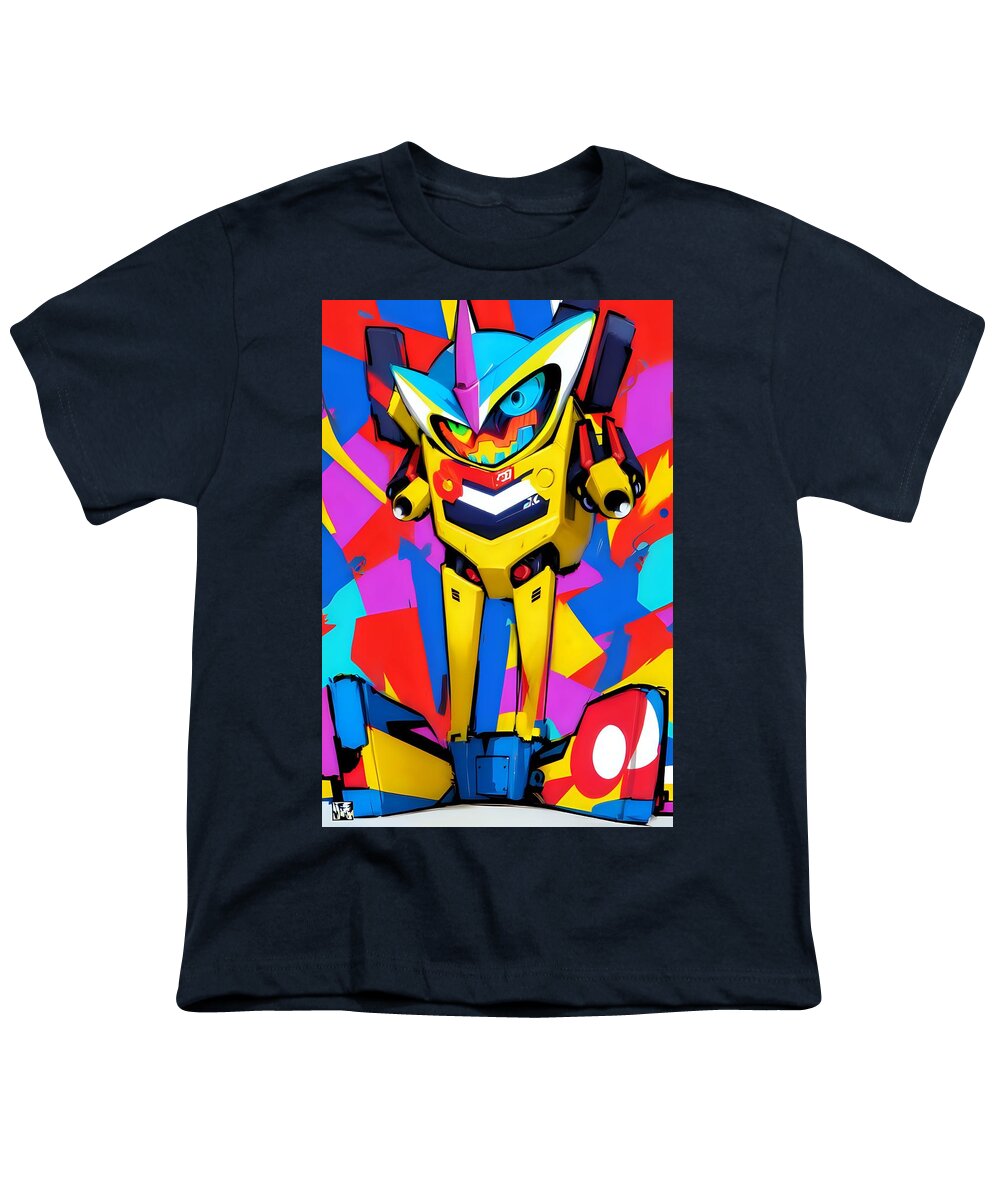 Buzzy Blip Youth T-Shirt by JB Studio â€” main product image