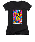 Buzzy Blip Women's V-Neck T-Shirt by JB Studio â€” main product image