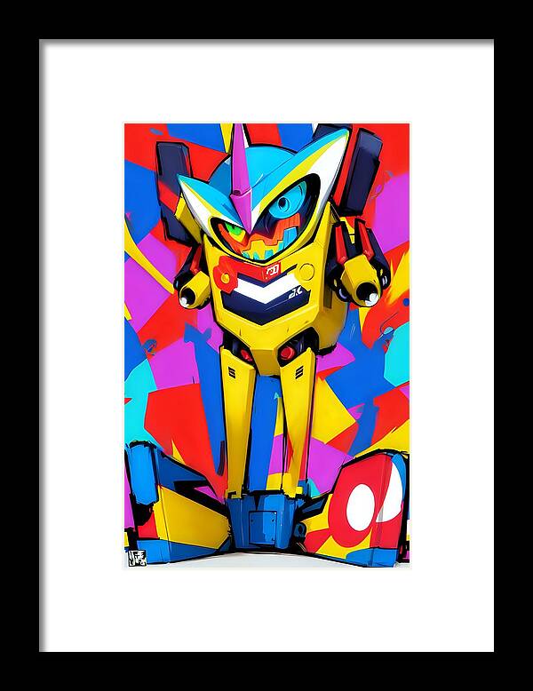 Buzzy Blip Framed Print by JB Studio â€” view 8