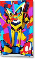 Buzzy Blip Metal Print by JB Studio â€” main product image