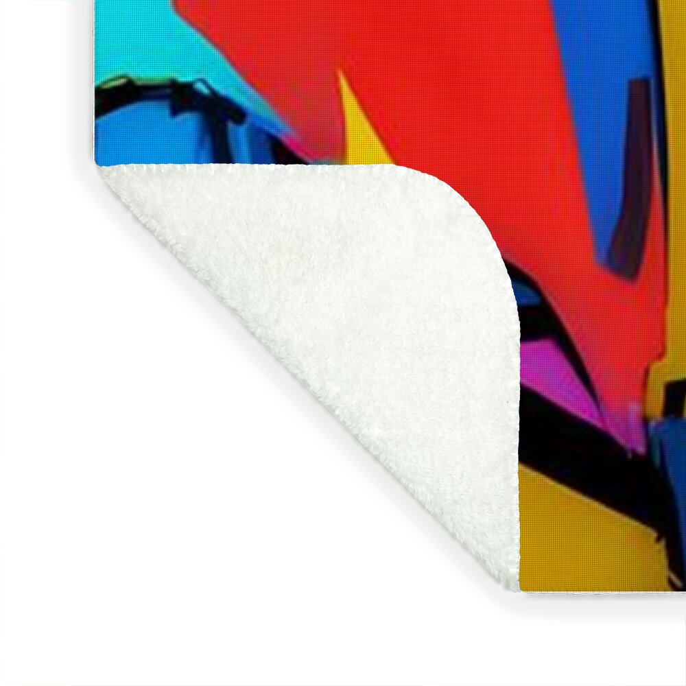 Buzzy Blip Throw Blanket by JB Studio â€” view 7