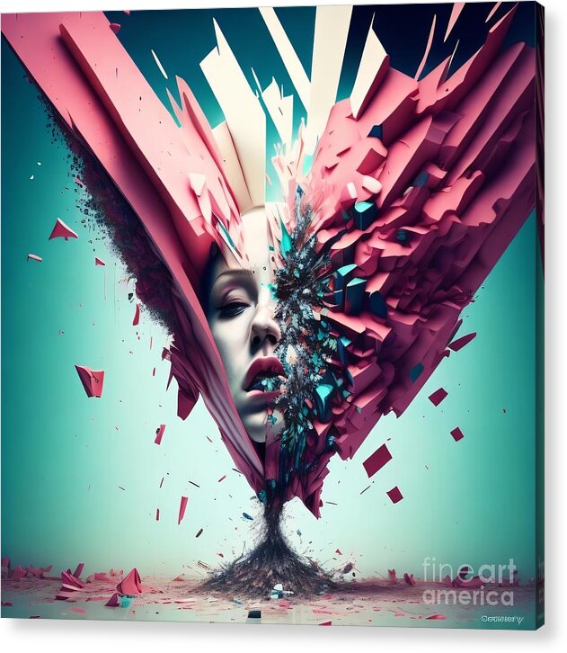 Calm Acrylic Print by JB Studio â€” main product image