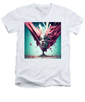 Calm Men's V-Neck T-Shirt by JB Studio â€” main product image