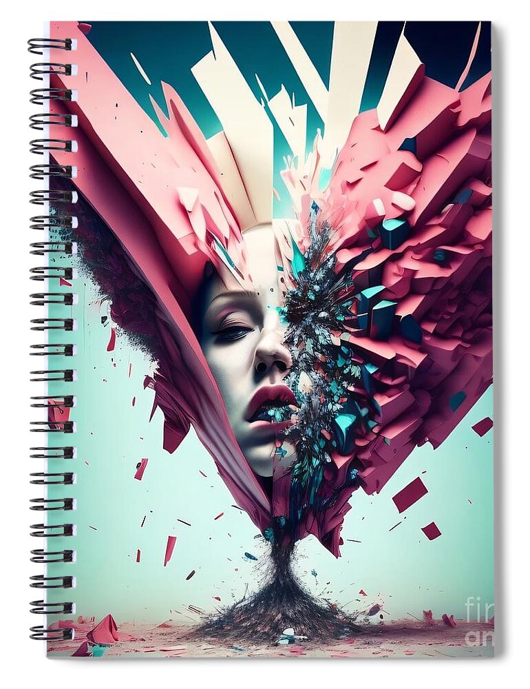 Calm Spiral Notebook by JB Studio â€” main product image
