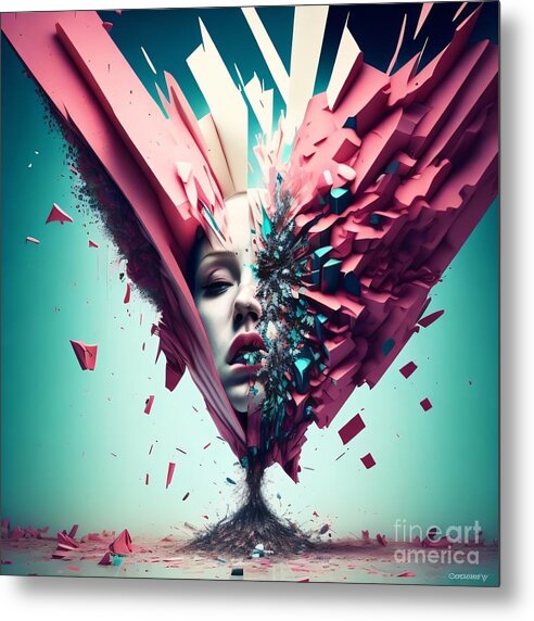 Calm Metal Print by JB Studio â€” main product image