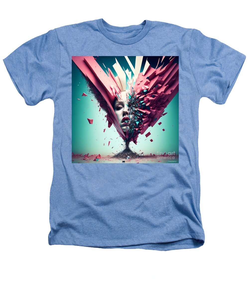 Calm Heather T-Shirt by JB Studio â€” main product image