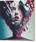 Chaos Within Wood Print by JB Studio â€” main product image