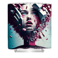 Chaos Within Shower Curtain by JB Studio â€” main product image