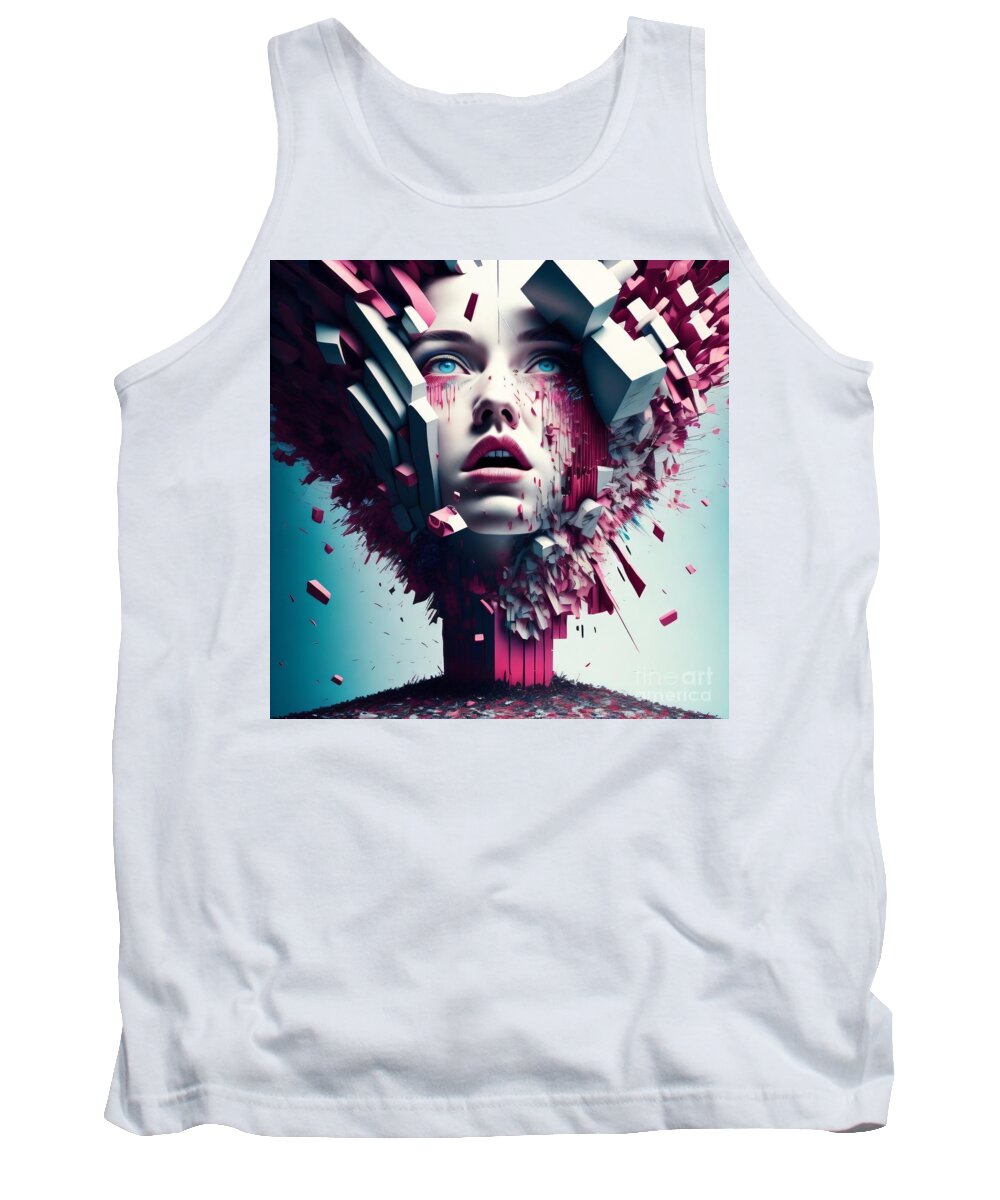 Chaos Within Tank Top by JB Studio â€” main product image