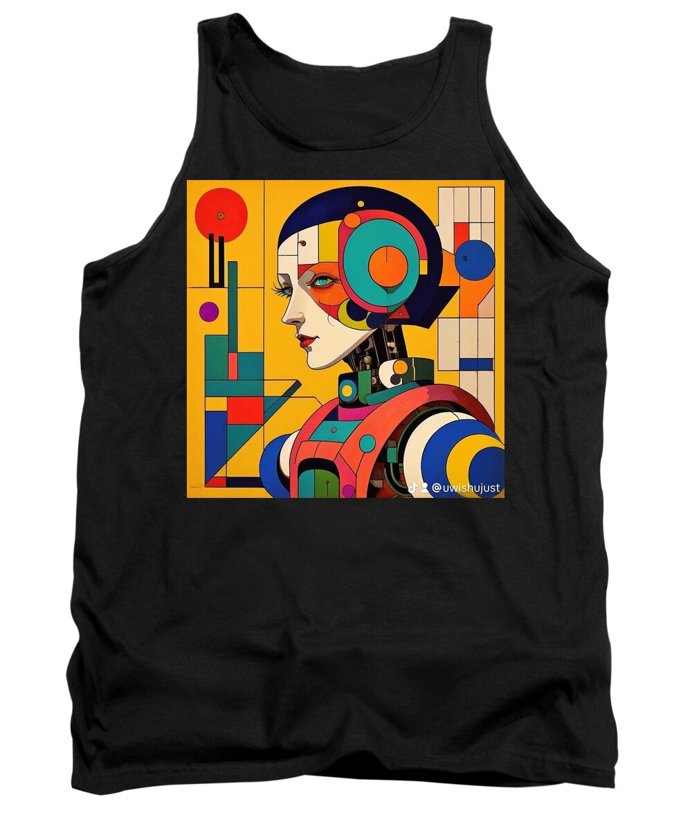 Chronosynthesis Tank Top by JB Studio â€” main product image