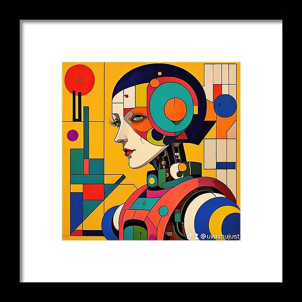 Chronosynthesis Framed Print by JB Studio â€” main product image