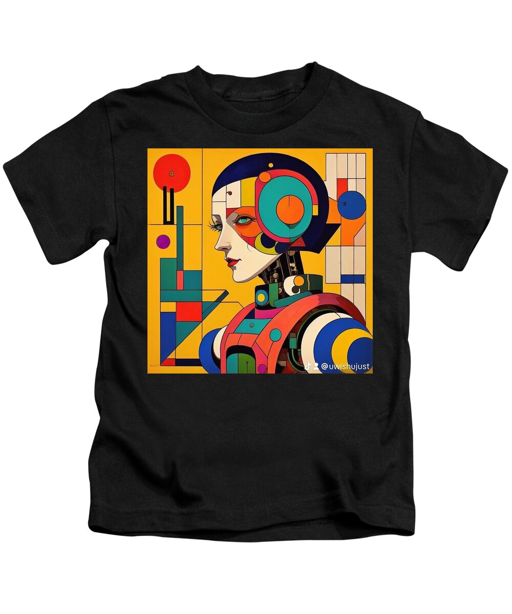 Chronosynthesis Kids T-Shirt by JB Studio â€” main product image