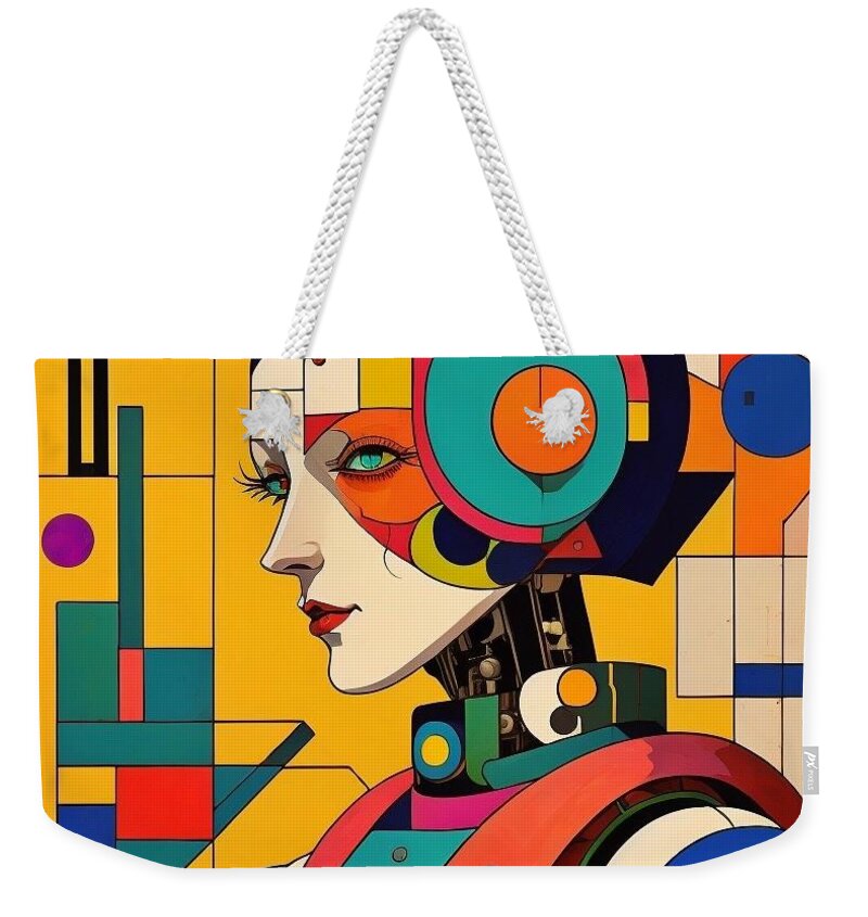 Chronosynthesis Weekender Tote Bag by JB Studio â€” main product image