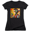 Chronosynthesis Women's V-Neck T-Shirt by JB Studio â€” main product image