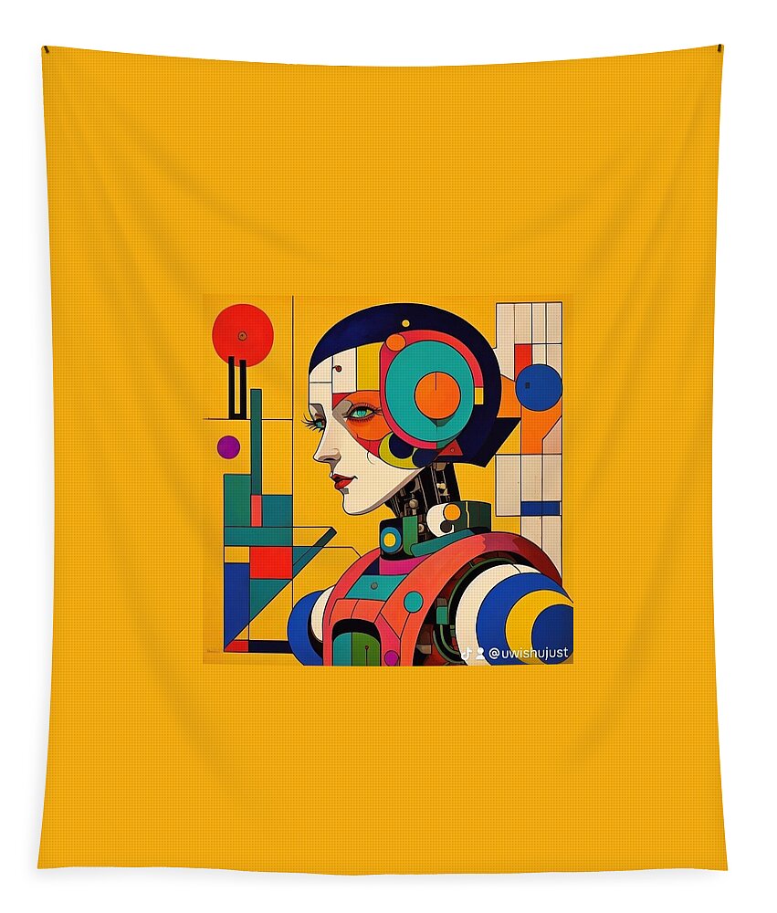 Chronosynthesis Wall Tapestry by JB Studio â€” main product image