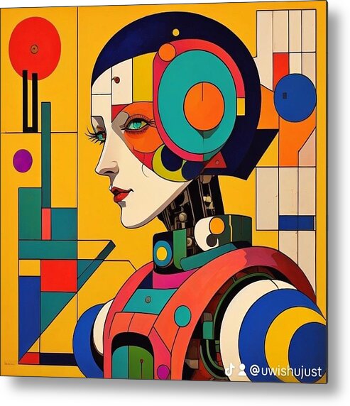 Chronosynthesis Metal Print by JB Studio â€” main product image