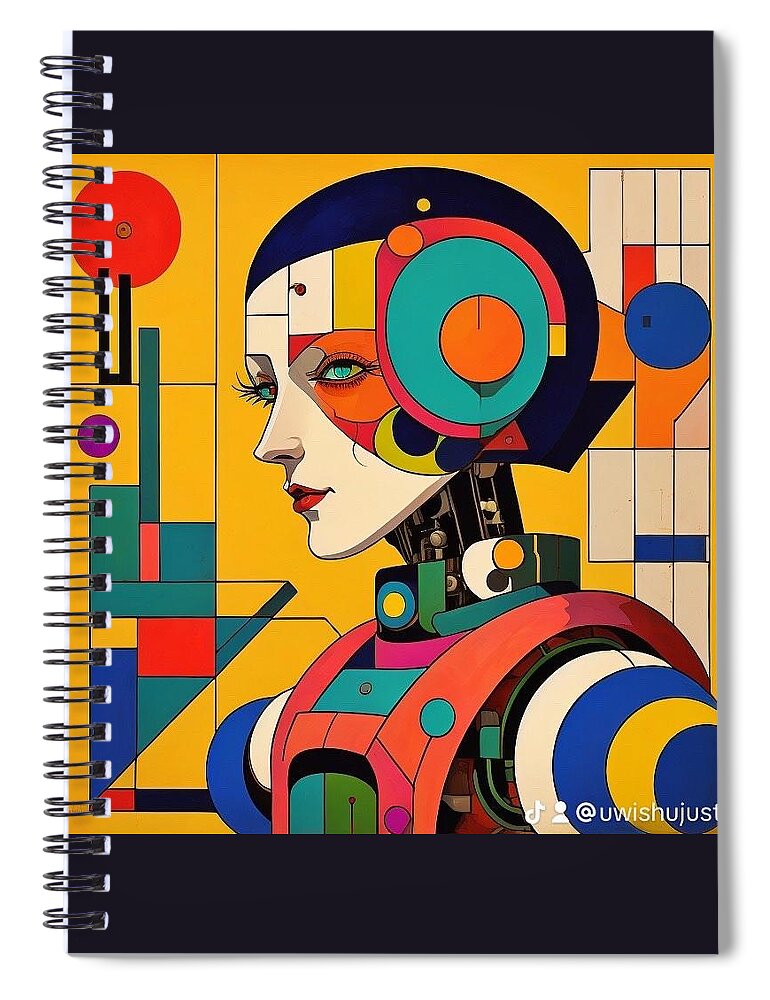 Chronosynthesis Spiral Notebook by JB Studio â€” main product image