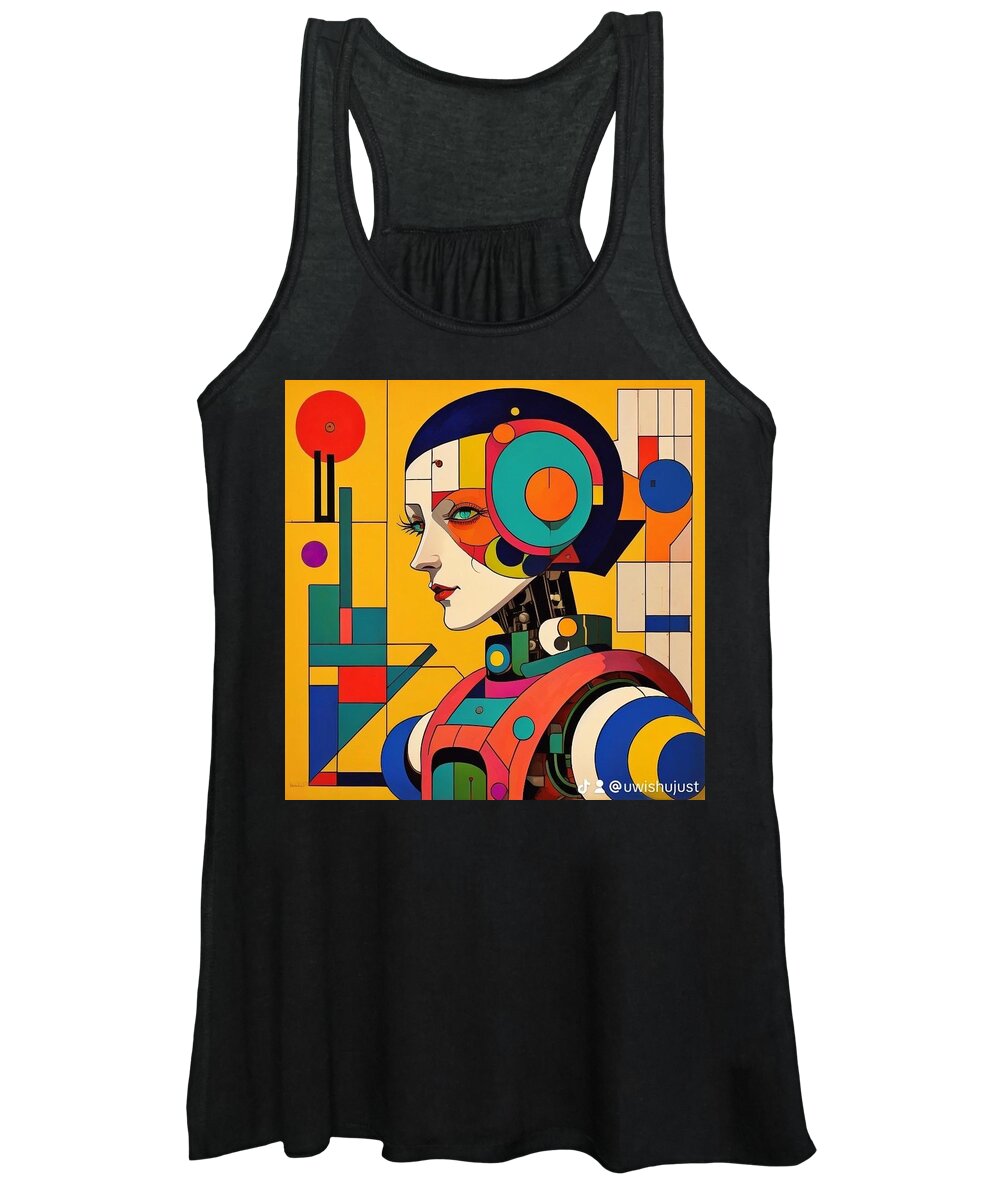 Chronosynthesis Women's Tank Top by JB Studio â€” main product image