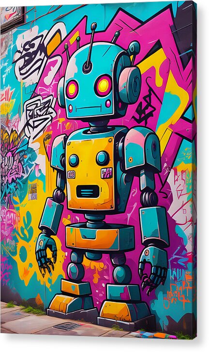Circuit Splendor Acrylic Print by JB Studio â€” main product image