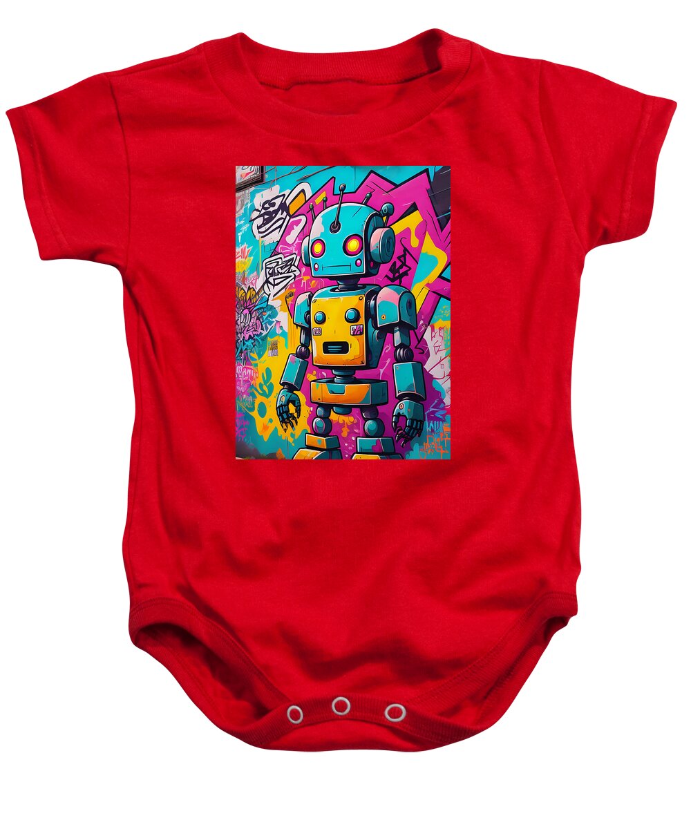 Circuit Splendor Baby Onesie by JB Studio â€” main product image