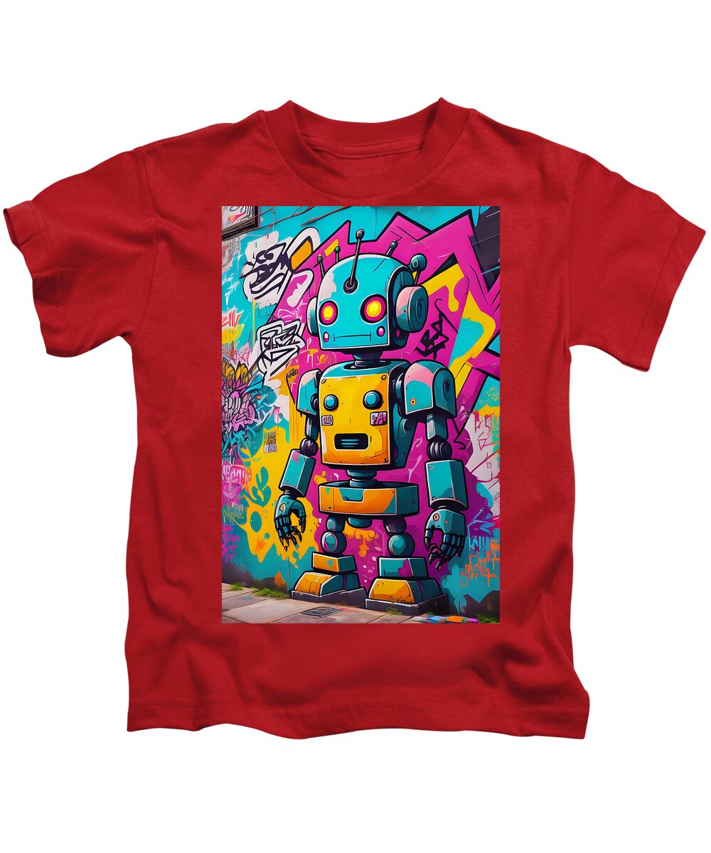 Circuit Splendor Kids T-Shirt by JB Studio â€” main product image