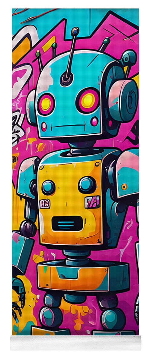 Circuit Splendor Yoga Mat by JB Studio â€” main product image