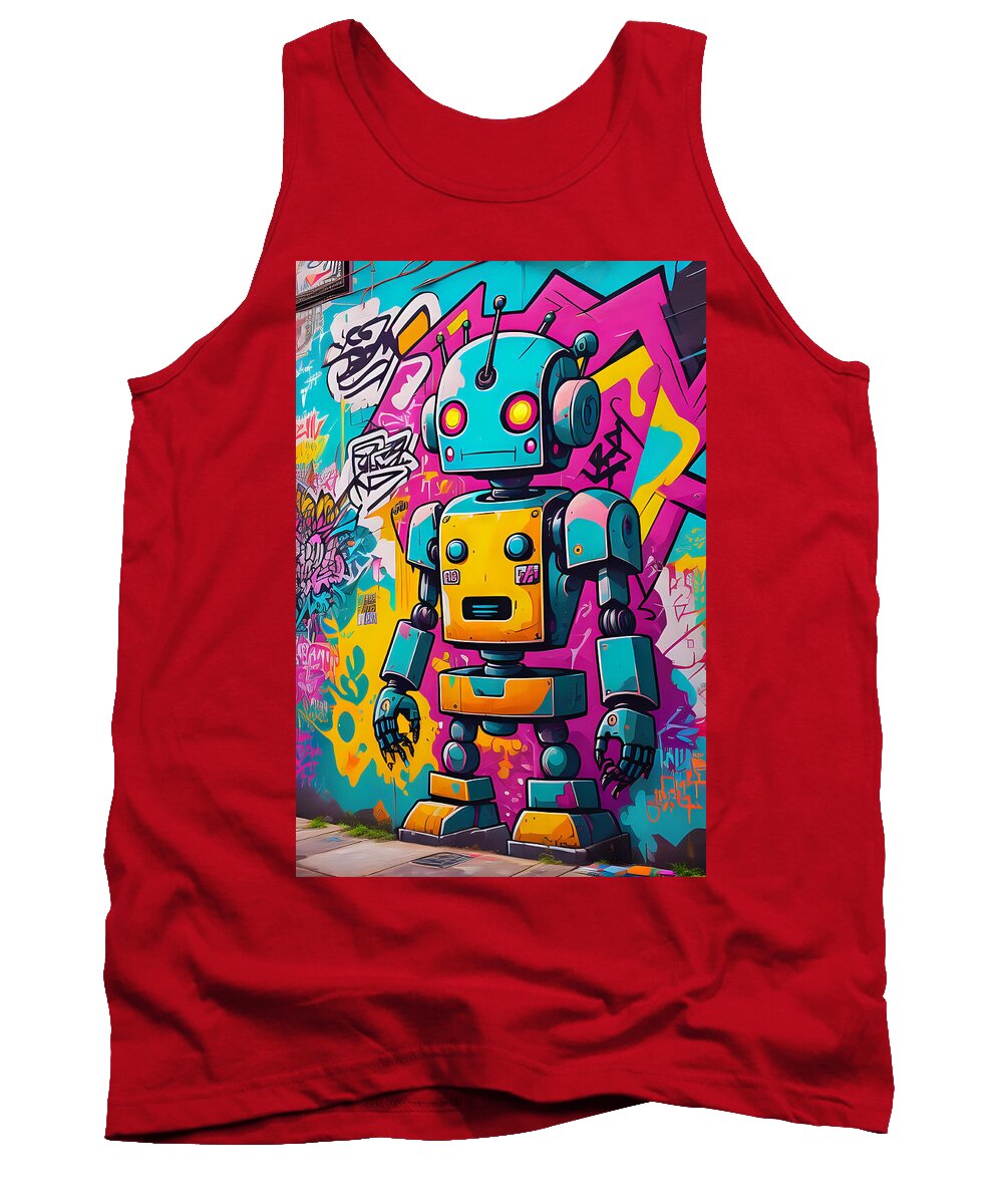 Circuit Splendor Tank Top by JB Studio â€” main product image