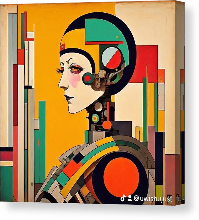 Circuitry Reverie Canvas Print by JB Studio â€” main product image