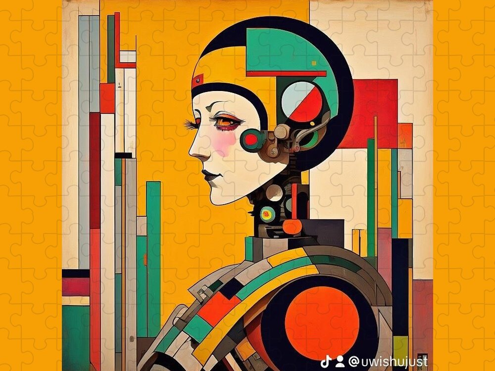 Circuitry Reverie Jigsaw Puzzle by JB Studio â€” main product image