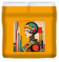 Circuitry Reverie Duvet Cover by JB Studio â€” main product image