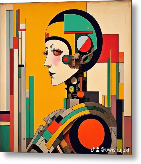 Circuitry Reverie Metal Print by JB Studio â€” main product image