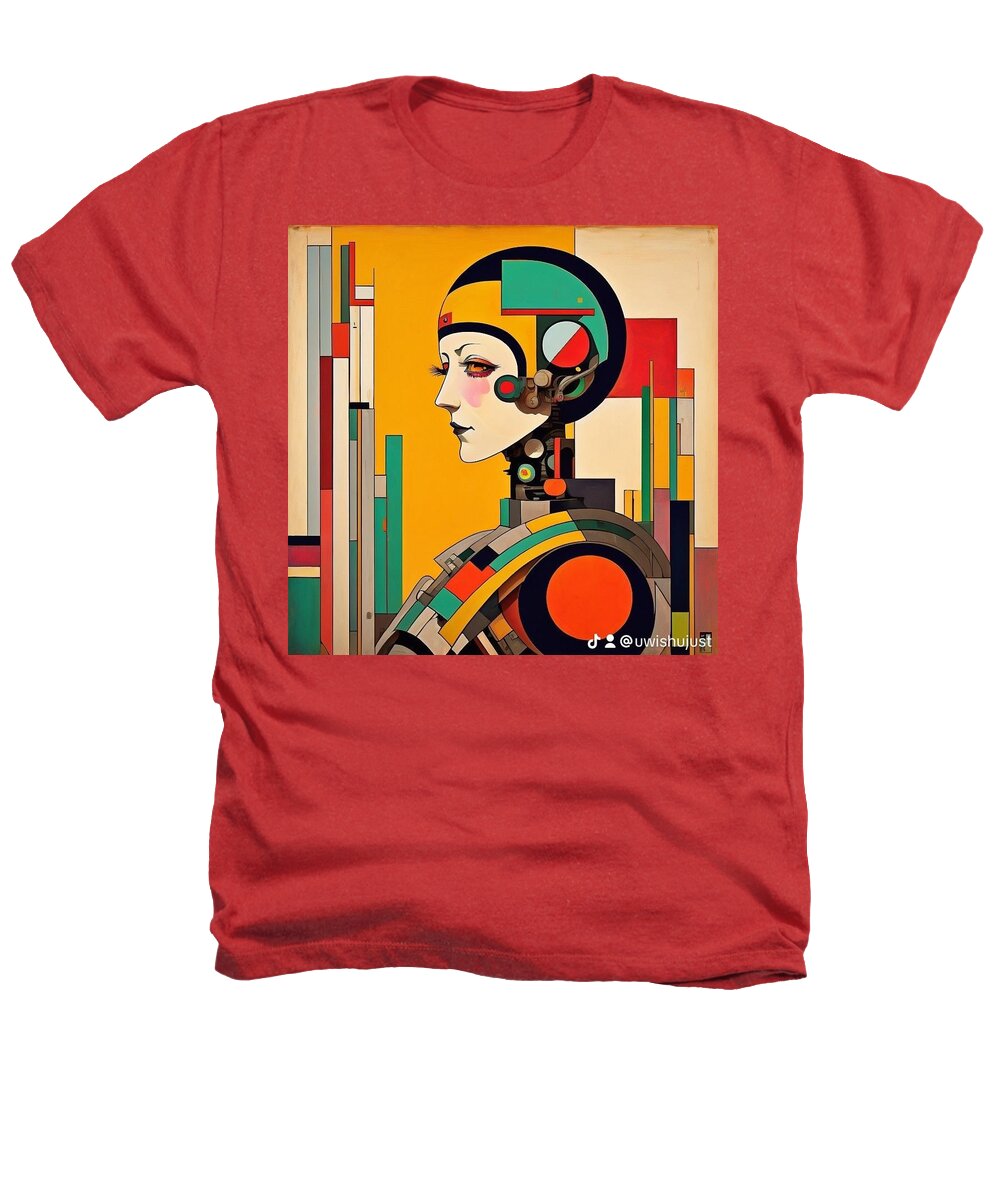 Circuitry Reverie Heather T-Shirt by JB Studio â€” main product image