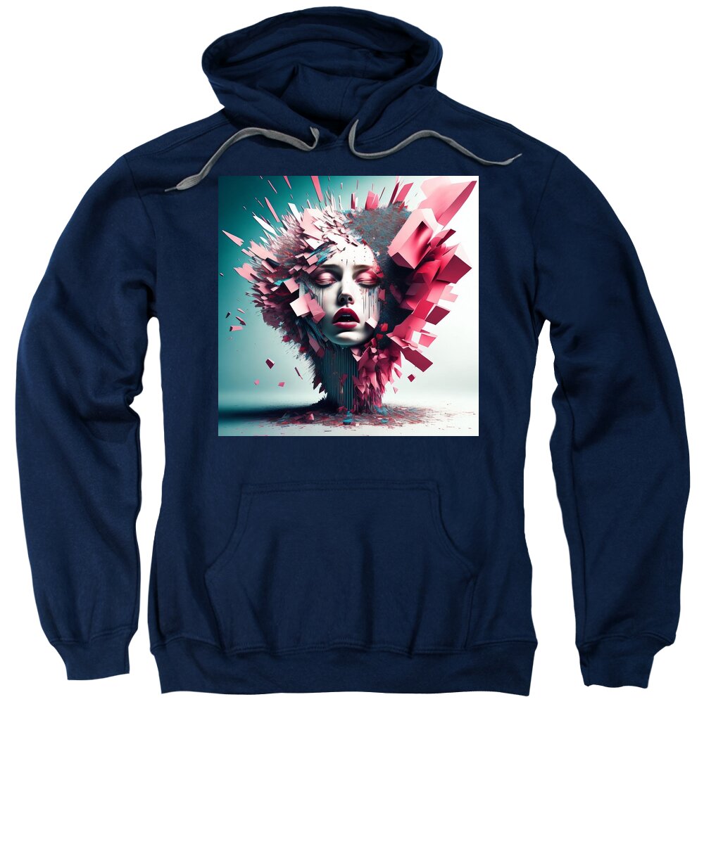 Fragmented Beauty Sweatshirt by JB Studio â€” main product image