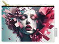 Fragmented Beauty Zip Pouch by JB Studio â€” main product image