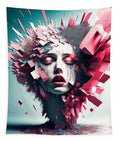 Fragmented Beauty Wall Tapestry by JB Studio â€” main product image