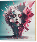 Fragmented Beauty Wood Print by JB Studio â€” main product image