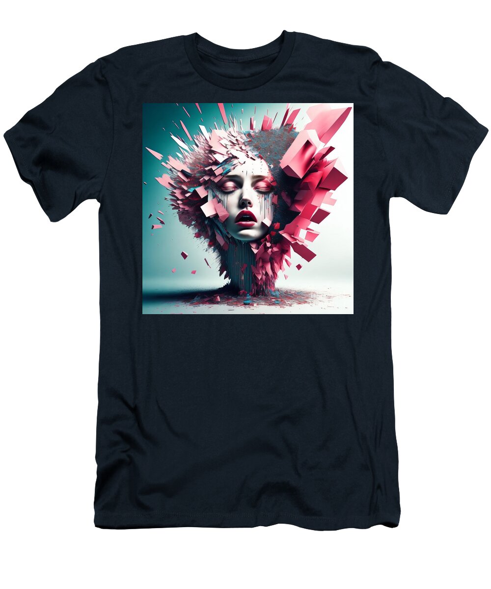 Fragmented Beauty T-Shirt by JB Studio â€” main product image