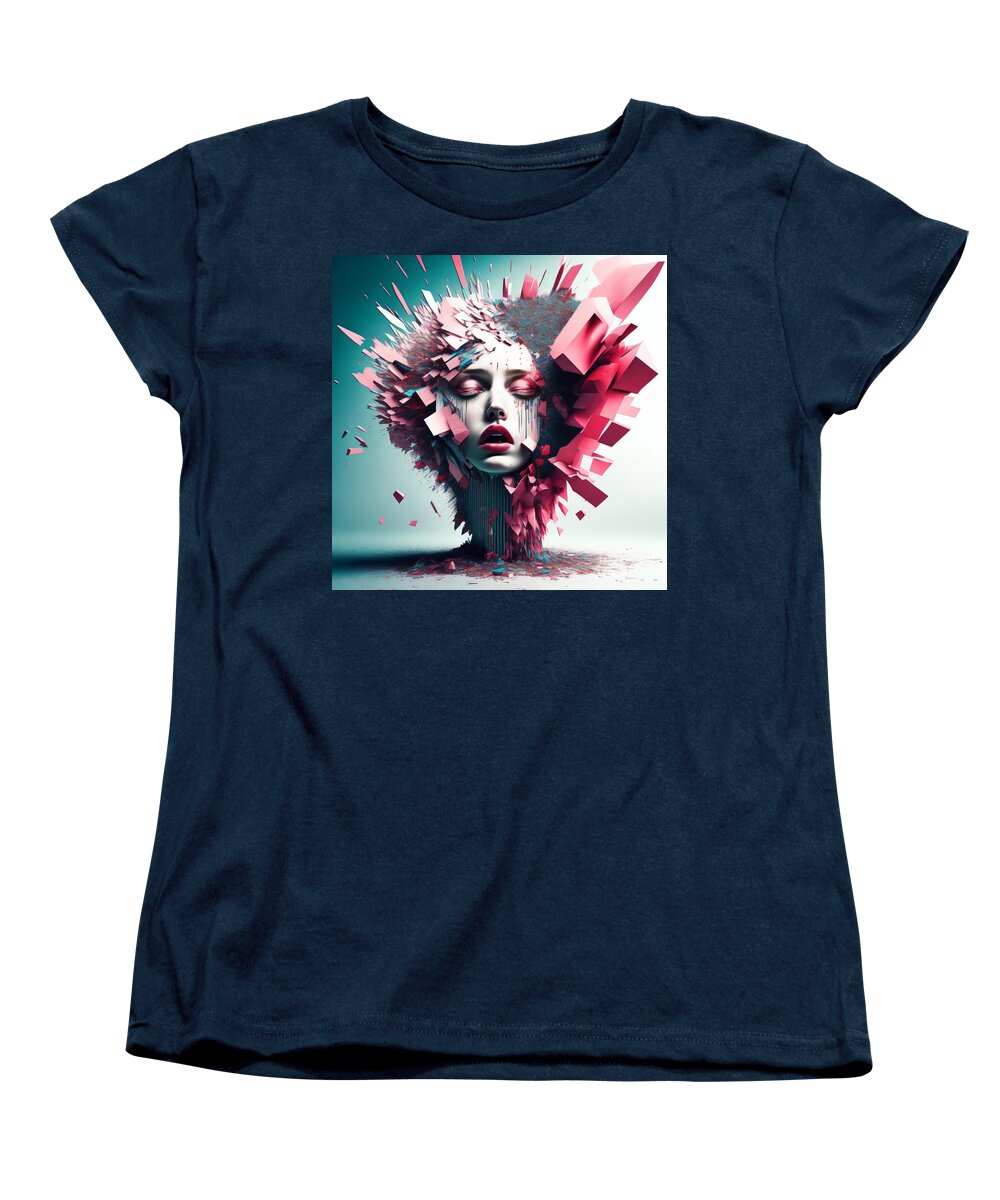 Fragmented Beauty Women's T-Shirt (Standard Fit) by JB Studio â€” main product image