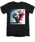 Fragmented Beauty Men's V-Neck T-Shirt by JB Studio â€” main product image