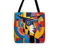 Geometric Gaze Tote Bag by JB Studio â€” main product image