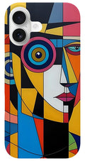 Geometric Gaze Phone Case by JB Studio â€” view 9
