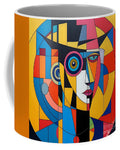 Geometric Gaze Mug by JB Studio â€” main product image