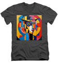 Geometric Gaze Men's V-Neck T-Shirt by JB Studio â€” main product image