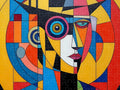 Geometric Gaze Jigsaw Puzzle by JB Studio â€” main product image