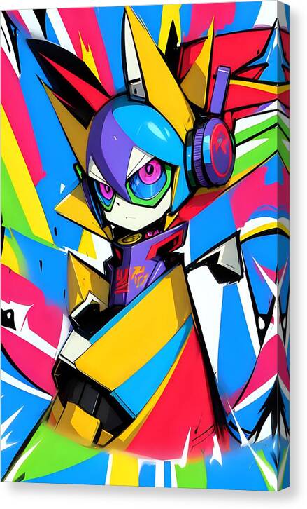 Giddy Gadgeteer Canvas Print by JB Studio â€” main product image