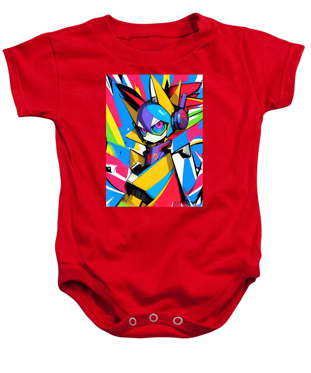 Giddy Gadgeteer Baby Onesie by JB Studio â€” main product image